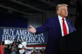 Trump promluvil o sto dnech v prezidentské funkci Trump promluvil o sto dnech v prezidentské funkci