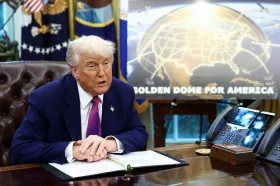 Trump chce vybudovat vesmírný štít Golden Dome za 175 miliard dolarů Trump chce vybudovat vesmírný štít Golden Dome za 175 miliard dolarů